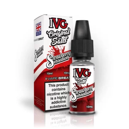 IVG Original Salt Strawberry Sensations Nic Salt - 10mg