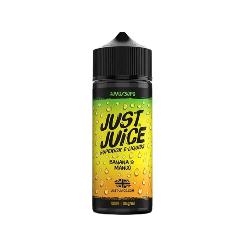 Just Juice Iconic 0mg 100ml Shortfill - Banana & Mango - Image 3