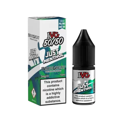 Just Menthol IVG 50/50 e Liquid 10ml – TPD - Vapestorm Co