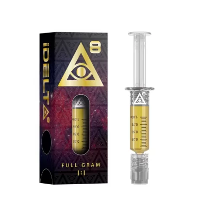 iDELTA8 Gold – Delta 8 Dab Syringe + CBD Full Gram 1:1
