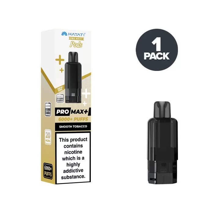 Smooth Tobacco Hayati Pro Max Plus Prefilled Pods