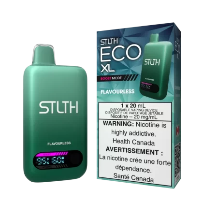 STLTH ECO XL - Flavourless - 20 mg/mL (wholeseller) - Excise NB, 20 mg/mL (wholeseller) - Excise PE