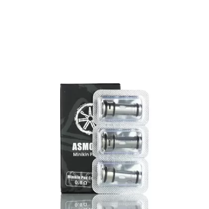 ASMODUS MINIKIN REPLACEMENT COILS (PACK OF 3) - 0.3 ohm, 0.8 ohm