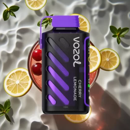 VOZOL Gear Power 20000 Puffs Cherry Lemonade Disposable Vape with S.i.L.C. Tech & Dual Mesh Coil - Bangvapeaustralia