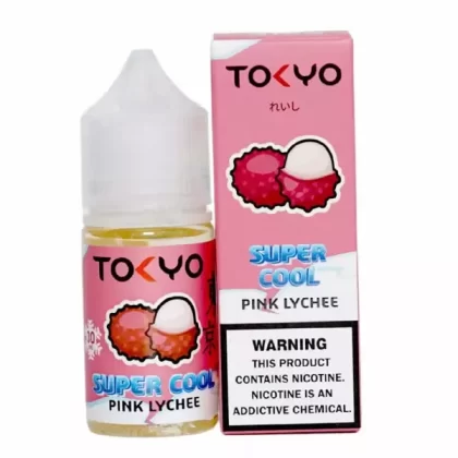 Tokyo Super Cool- Pink Lychee 30ml (35/50mg) - Vapebar Pk