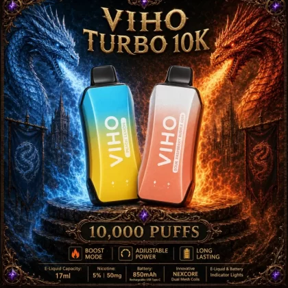 VIHO Turbo 10K - Green Apple Blast (WHT Series)