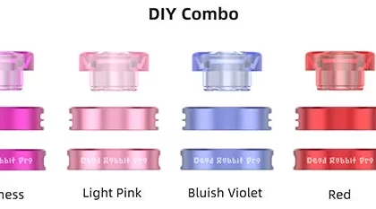 Hellvape Dead Rabbit Pro RDA DIY Combo 1pc/pack - Red
