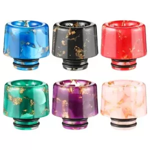 510 Resin Starry Sky Drip Tip for Voopoo Vape 510 810 RDA RTA Tank
