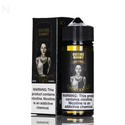 Suicide Bunny - Mothers Milk (Strawberry Custard) - 120ml - 3mg