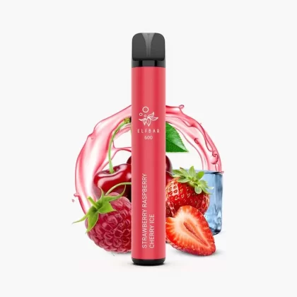 ELFBAR 600 Strawberry Raspberry Cherry Ice | Vape / 20mg