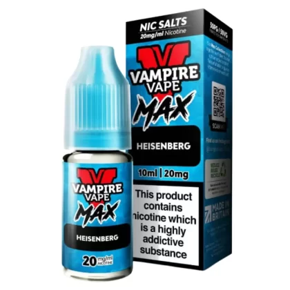 Heisenberg VV Max Nic Salt E-Liquid by Vampire Vape (10ml)