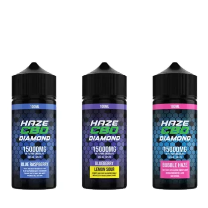 Haze CBD Diamond E-liquid 15000mg 100ml - Vape Co