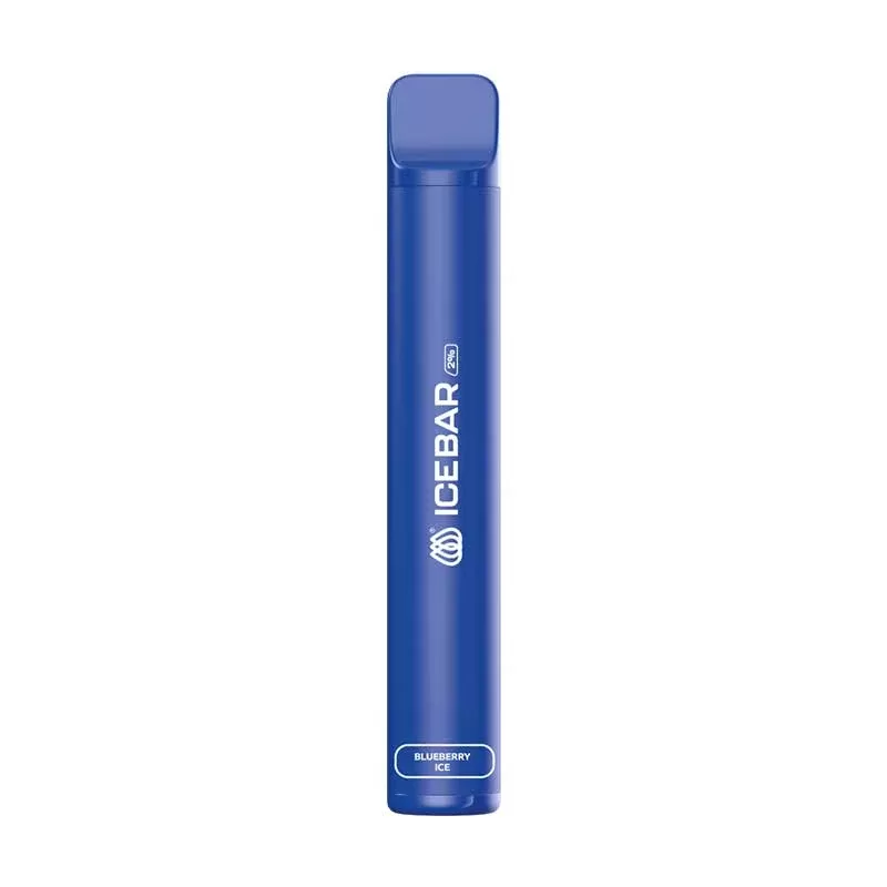 Blueberry Ice AquaVape Ice Bar Disposable Vape