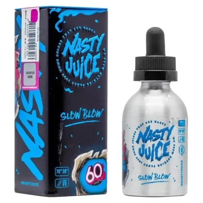 Nasty Juice – Slow Blow E-Liquid – 0mg – 10ml