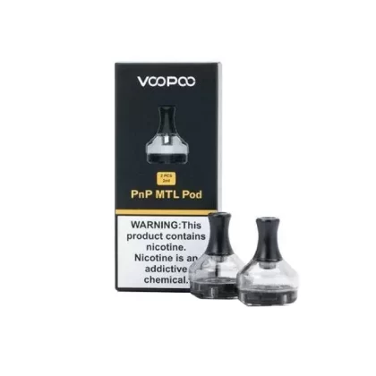 VooPoo PnP MTL Pods (2 Pack) - Capacity#2ml