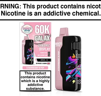 DINNER LADY GALAX 60K DISPOSABLE VAPE – 60,000 PUFFS - Vapejuice