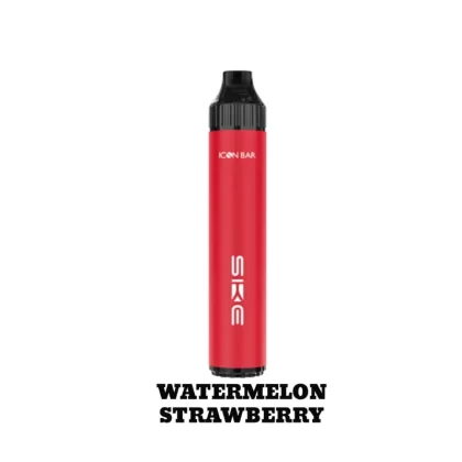 Icon Bar Watermelon Strawberry Disposable Vape (2000 Puffs)