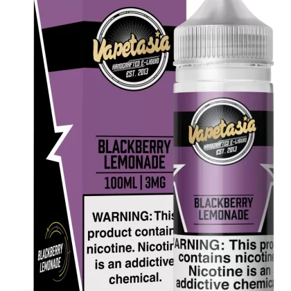 Vapetasia - Blackberry Lemonade - 100ML E-Liquid - 3MG