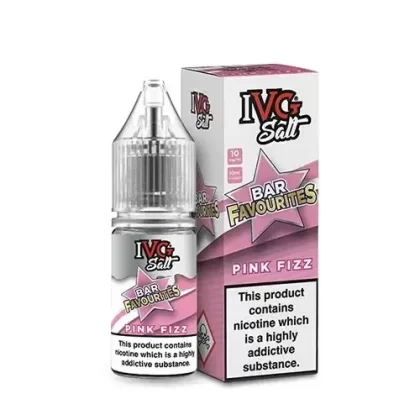 PINK FIZZ NICOTINE SALT E-LIQUID BY IVG SALT BAR FAVOURITES