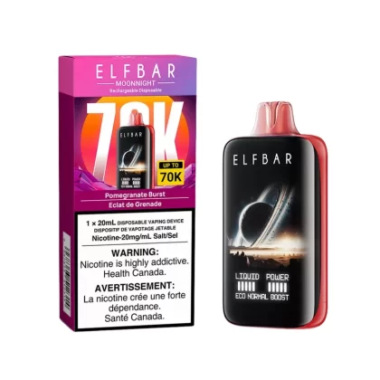 ELF BAR MOONNIGHT 70K – POMEGRANATE BURST