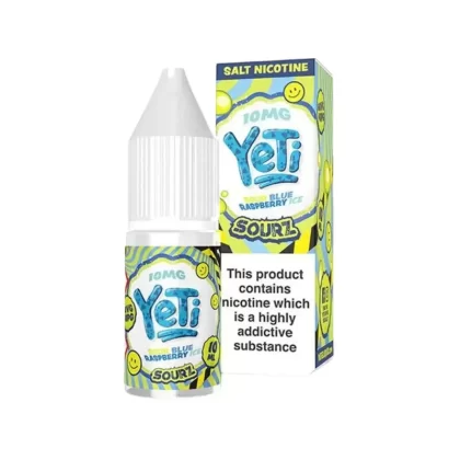 Yeti Sourz Sour Blue Raspberry Ice 10ml Nic Salt