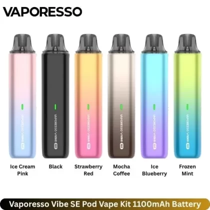 Vaporesso Vibe SE Pod Vape Kit 1100mAh Battery Capacity