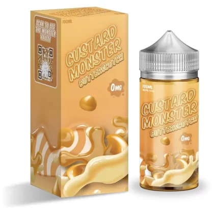 Custard Monster Premium E-Liquid 100ml - Blackberry Custard / 0mg