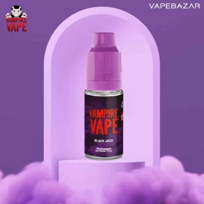Vampire Vape Liquid – Black Jack - 6mg/ml, 3mg/ml