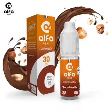 Choco Noisette 10ML – ALFALIQUID - Agadirvapes Ma