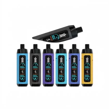 Bang King Shisha 25000 Puffs Disposable Vape - Random Flavors(fast Delivery), Vimto Bull; 3-nicotine, 2-nicotine