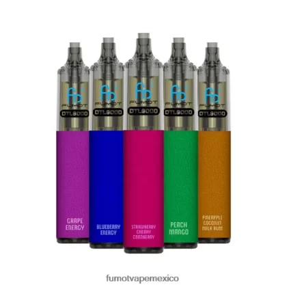 Fumot DTL bolígrafo vapeador desechable 9000- 18ml (1 pieza) ron con leche de coco y piña H0XPTX372 Fumot Mexico