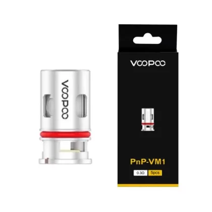 VOOPOO PnP Coils 5pk - VM3 0.45 ohm - Skullvaping