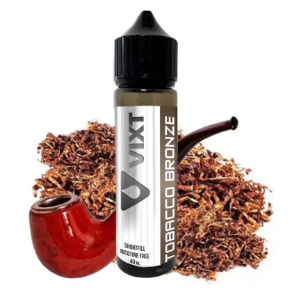 Vixt Tobacco Bronze 40ml – e-juice utan nikotin - Vixt / No / 40ml / 30/70