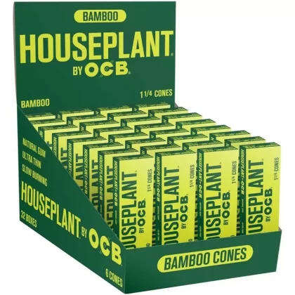 Houseplant By OCB Bamboo Cones - Size#1 1/4 6pk>Mini 8pk