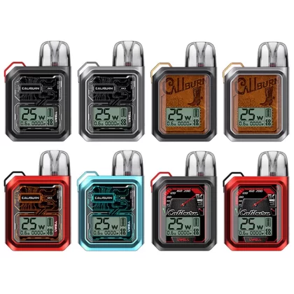 Uwell Caliburn GK3 Pod Kit 900mAh 2.5ml - Gunmetal Gray