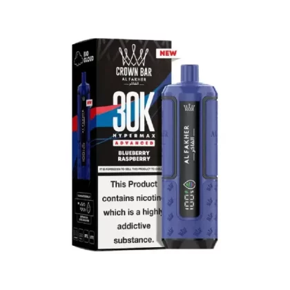 Al Fakher 30K Hypermax Prefilled Pod Kit Blueberry Raspberry - Strength#20mg (D13132) (D13132)