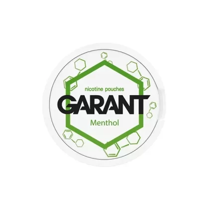 Garant Menthol Nicotine Pouches - Strength#20mg (10B437) (10B437)