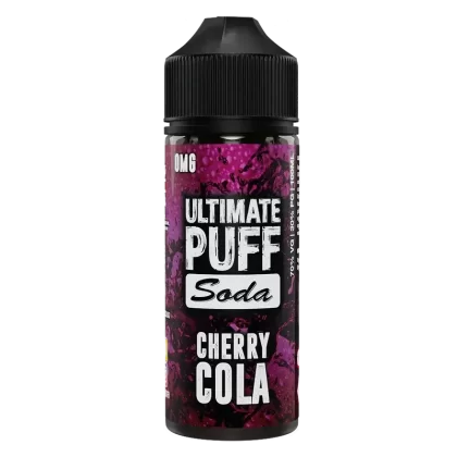 Ultimate Puff Soda Cherry Cola 100ml Shortfill E-Liquid - Ecigpremium