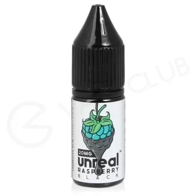 Black Nic Salt E-Liquid by Unreal Raspberry