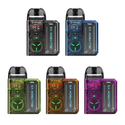 Rincoe Jellybox V3 Pod Kit 750mAh - Black Clear