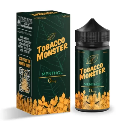 Tobacco Monster Menthol 100ml - Vape Product, Vape Product