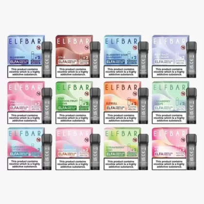 Elf Bar Elfa Prefilled Pods - Box of 10 - Mango - Box of 10