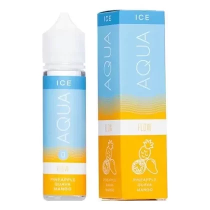 Flow Menthol E-Liquid by Aqua Menthol - Size#60ml~Nicotine#3MG>6MG
