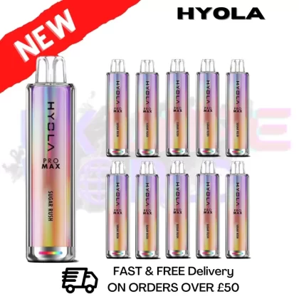 Sugar Rush Hyola Pro Max 8000 Puff Box Of 10