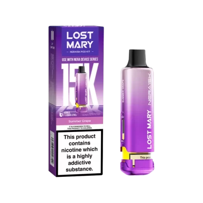 Summer Grape Lost Mary NERA15K Refill Pack - 20mg - Vape Product