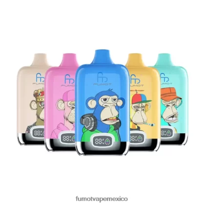 Fumot Digital Box 12000 cápsulas de vapeo desechables – 20 ml (1 pieza) explosión de manzana y baya H0XPTX110 Fumot Vape Flavors