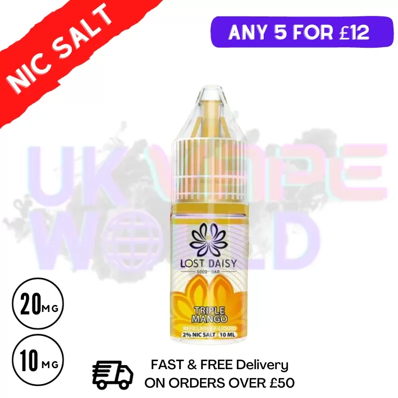 Triple Mango LOST Daisy Nic Salt 10ML eLiquid
