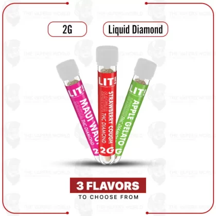 LIT THC Diamond Pre Rolls 2G 1CT - Thevapersworld