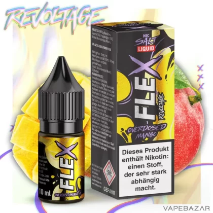 Revoltage Flex – Overdosed Mango - Nikotinfrei, 10mg/ml