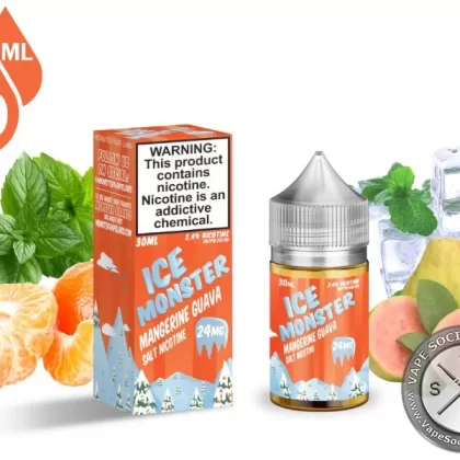Mangerine Guava Ice Monster Salt 30ml
